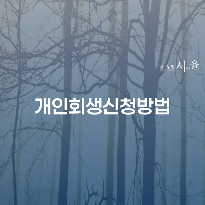 개인회생 절차 빚청산 과정을