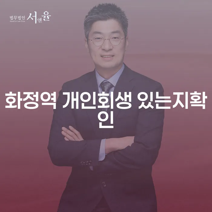 화정역 개인회생 있는지확인