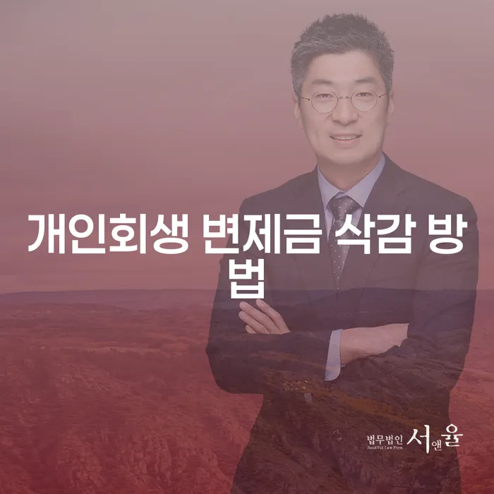 개인회생 변제금 삭감 방법: 어떻게 해야 할까요?